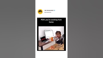 When you are working from home 😎 #developermemes #codehumor #codewithharry