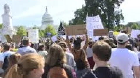 Thousands demand climate action in Washington