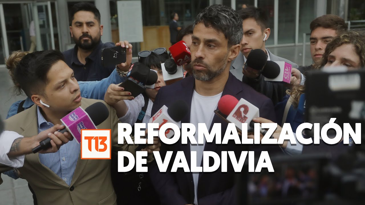 Reformalización de Valdivia: se extendió por seis horas y se retiró sin emitir palabras