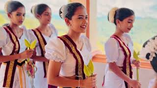 හිසවෙස් හා පායින්පත් තැබීමේ මෞලි මංගල්‍යය♥️🙏