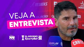 Coletiva   Eduardo Barroca do CRB pós jogo contra o ASA   Final Campeonato Alagoano 2026