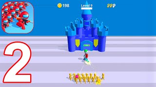 Gun Clash 3D: Imposter Battle - Gameplay Part 2 All Levels 8 - 13 Max Level (Android, iOS) #2 screenshot 4