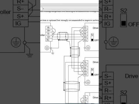 ازاى تشغل انفرتر ياسكاوا عن طريق الاتصال Rs485 Yaskawa Motorcontrol