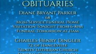 Today's Obituaries - February 18, 2015