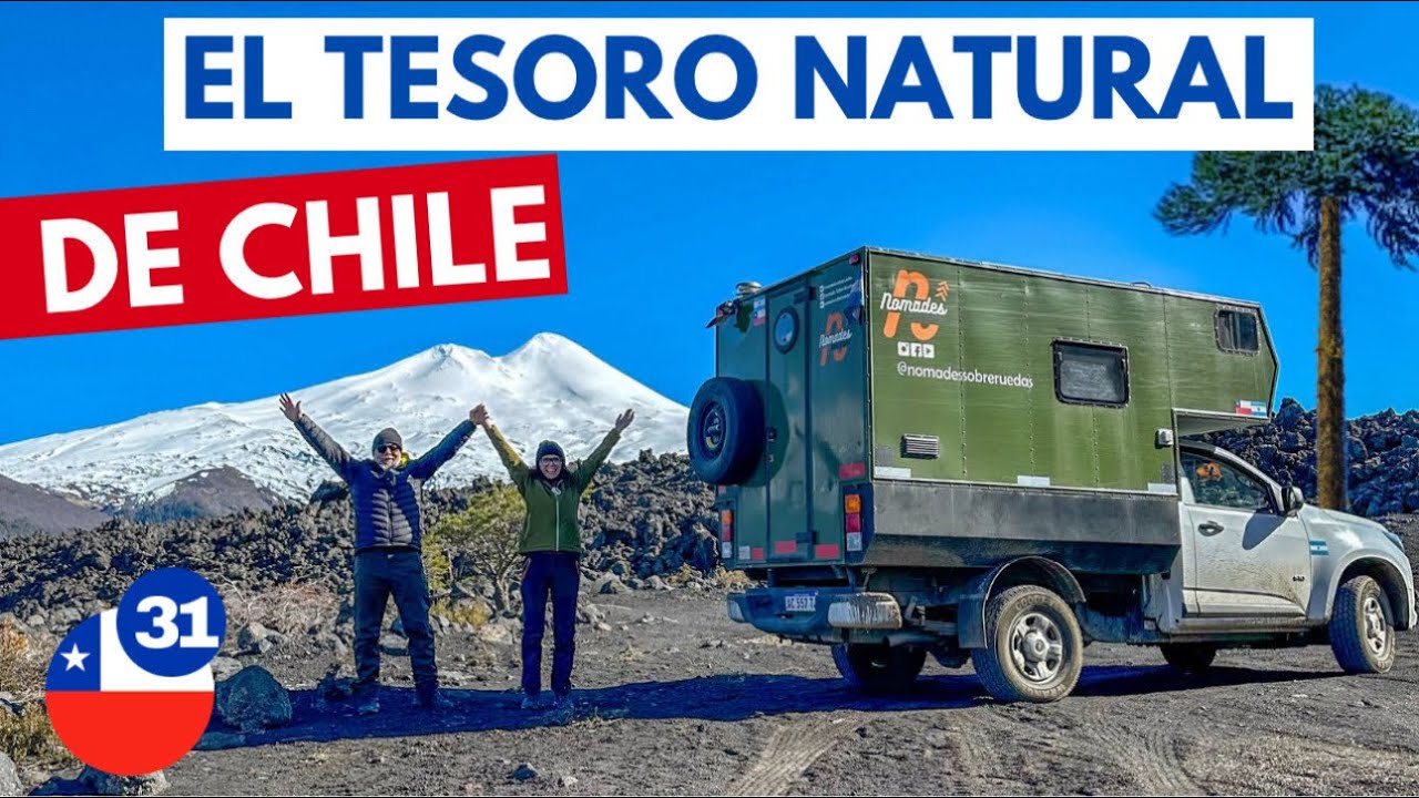 🌋NO IMAGINAMOS ENCONTRAR ÉSTO en el PARQUE NACIONAL CONGUILLIO!! 😱ES DE OTRO PLANETA! #chile #parque