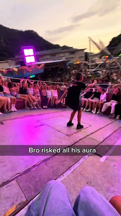 Bro risked all his aura 👍