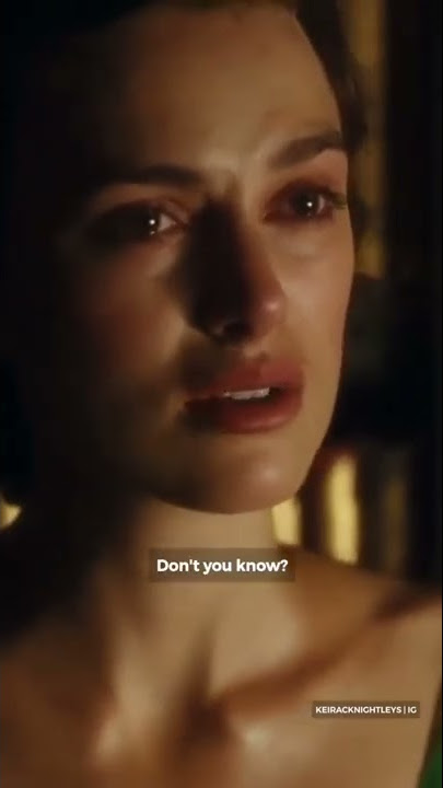 Keira Knightley's best performance in Atonement