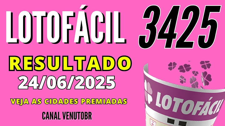 🍀 Resultado Lotofácil 3425