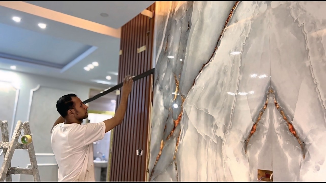 طريقة تركيب بديل الرخام الأوبن بوك اللامع مع طبقة الحماية يو في الأسعار وأفضل الخامات وحلول التركيب