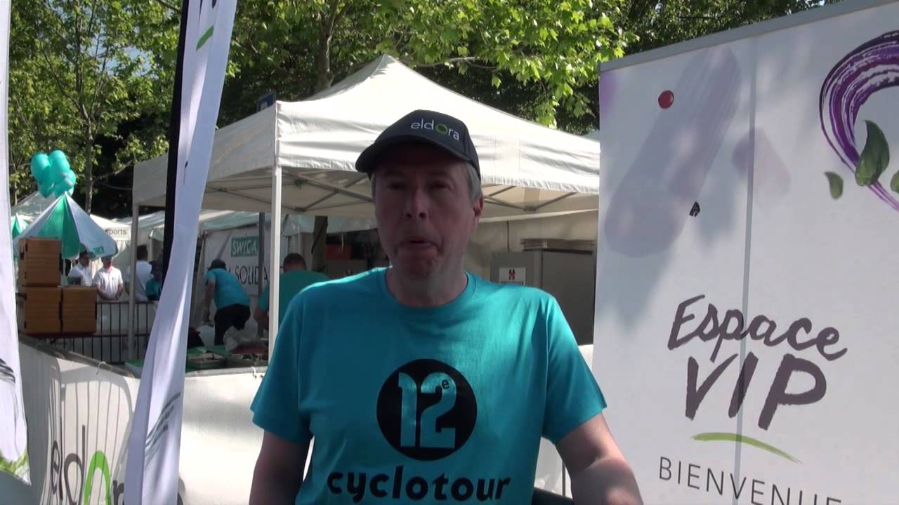 Cyclotour 2015 - Interview de David Galla, responsable de secteur Eldora SA