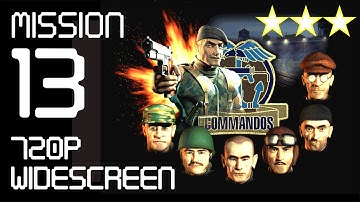 Commandos: Behind Enemy Lines - Mission 13  - David and Goliath - No commentary Walkthrough