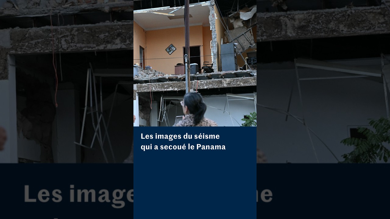 Séisme au Panama : les premières images des dégâts