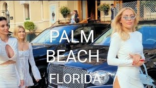 ✨️A day in Palm Beach, Florida: Worth Avenue, The Breakers, Ocean Blvd, Walking Tour, [4K]