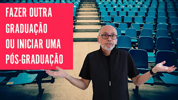 É melhor fazer outra graduação ou uma pós?