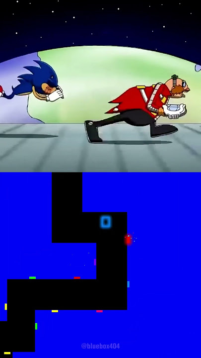 SONIC.EXE vs Dr. Eggman | Blue Bouncing Square