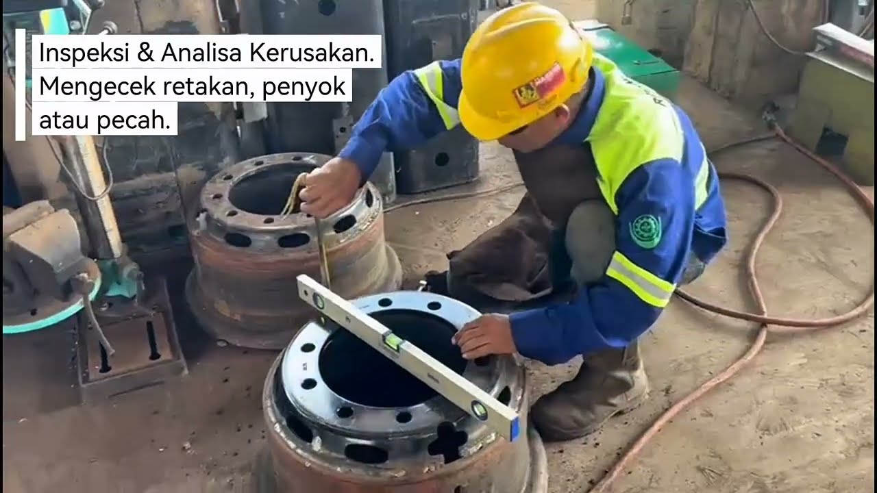 Jobdesk Welder: Proses Reparasi Velg dari Retak hingga Siap Pakai Kembali