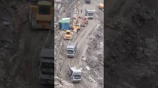 Excavation work in progress at Rhpc 850Mw Drabshalla #excavator @MechanicSteve @mabucrush_