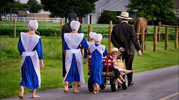 ¿Cómo llaman los amish a sus hijos?