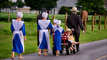 ¿Por qué los amish sólo se afeitan el bigote?