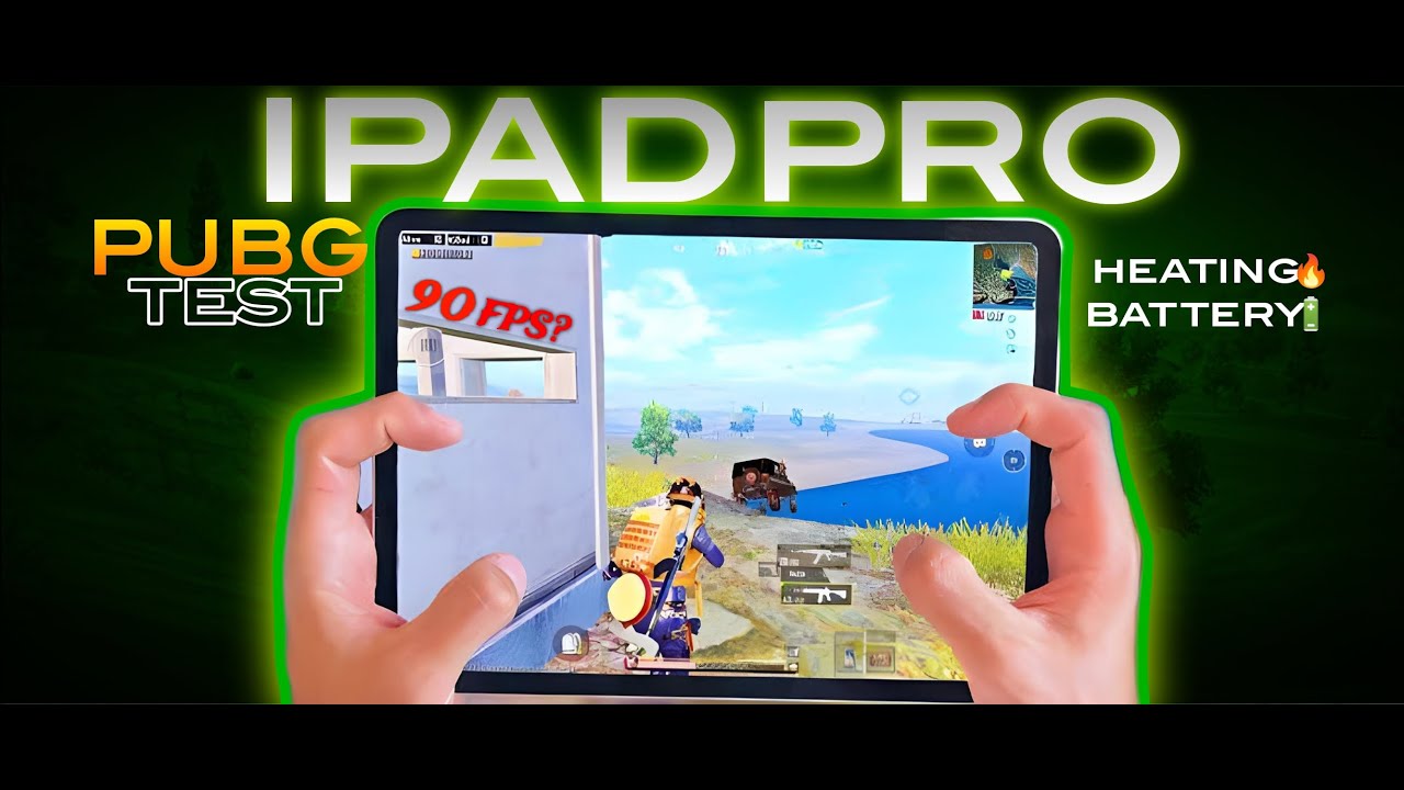IPAD PRO M2 |PUBG TEST 90FPS 🔥TRUE GAMING DEVICES |HEATING 🔥 AND BATTERY🔋 TEST