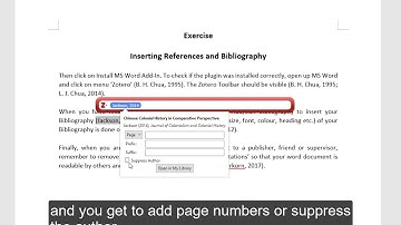 Creating Citations & Bibliographies Using Zotero in Microsoft Word