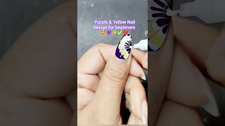 Easy Flower Nail Art for Beginners! 🌸💅#misssiyax #shorts # #nailart #shortsfeed #nailtutorial #nail