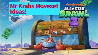 Nickelodeon All Star Brawl 2- Mr. Krab’s Moveset Ideas!