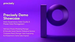 Precisely Showcase - Data Governance, Quality & MDM