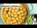 Vegan Breakfast Casserole with Tater Tots!