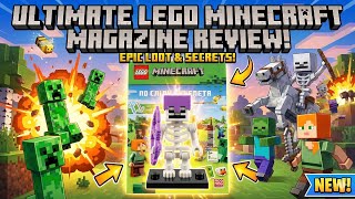 New Lego Minecraft Magazine Review 2026 Is It Worth It Skeleton Minifigure