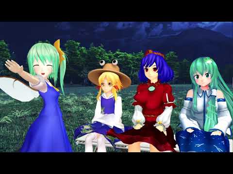 【東方MMD】守矢一家と観覧車