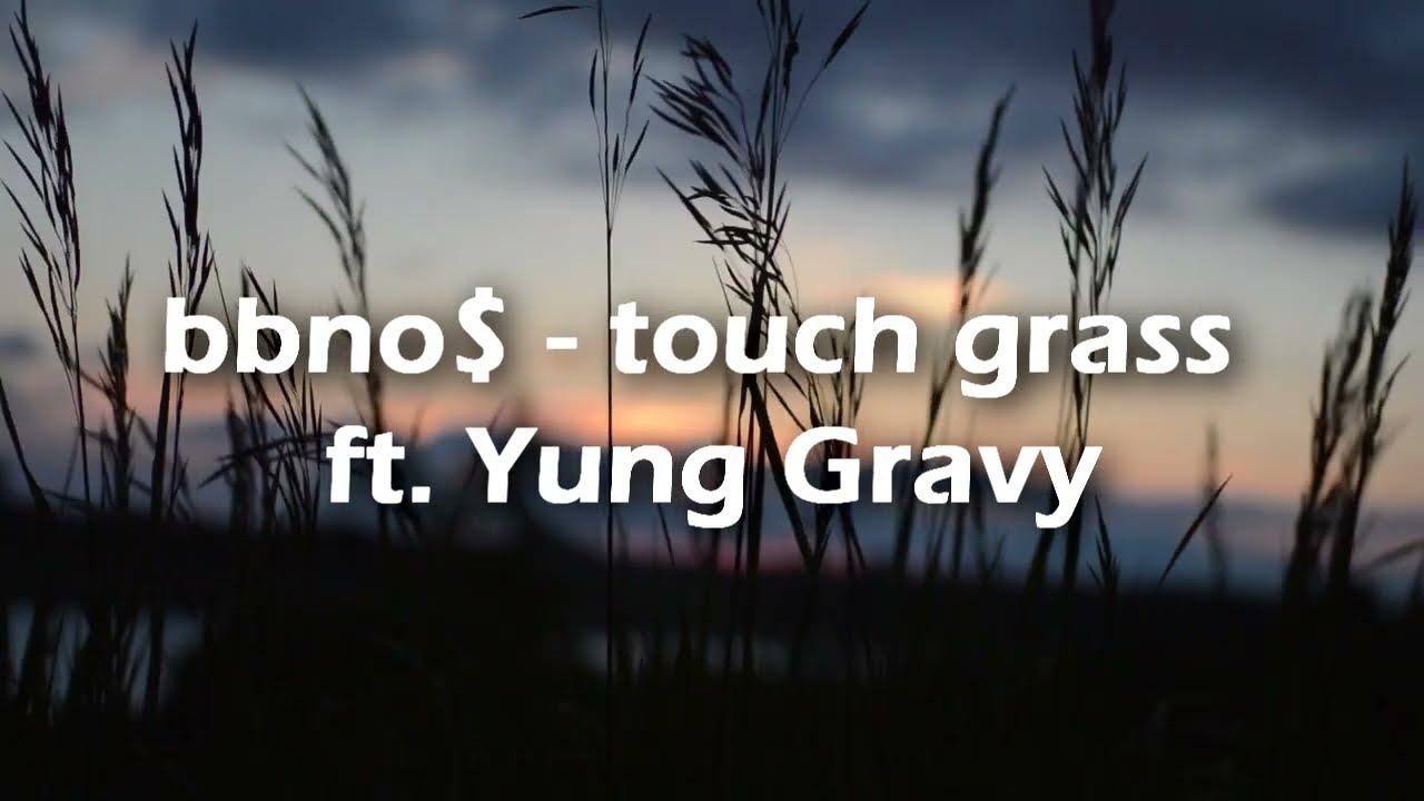 touch grass Lyrics - bbno$ (feat. Yung Gravy) 
