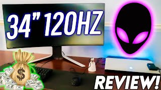 Alienware's NEW 34" 120Hz Ultrawide! Perfect for Gaming and Content: AW3420DW Review