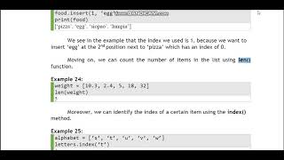 Python M1L3.8: Manipulating Lists [PART2] (Taglish)
