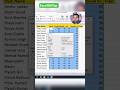 Excel Me Marksheet Kaise Banate Hain| Step-by-Step Excel Trick"#Excel#excelshorts #short#shortvideo