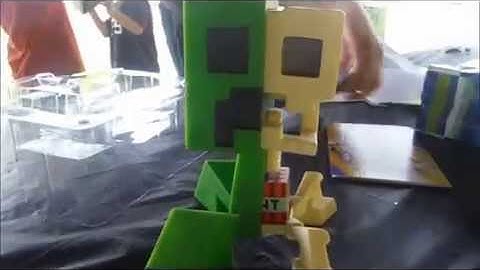 Minecraft Creeper Anatomy toy review!