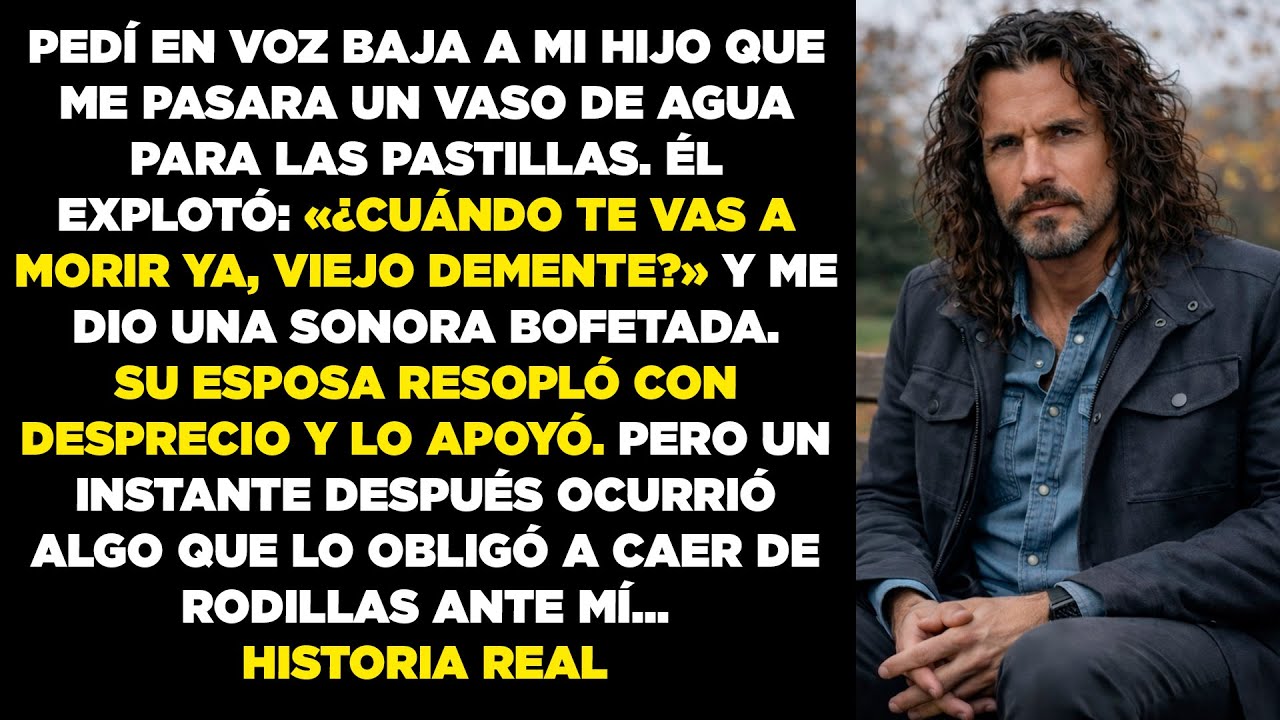 —¿CUÁNDO TE VAS A MORIR YA, VIEJO? —gritó mi hijo. Aún no sabía que yo lo había estado ocultando...
