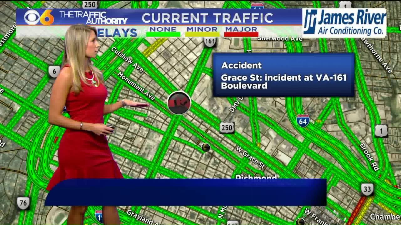 Traffic Report on CBS6 This Morning YouTube