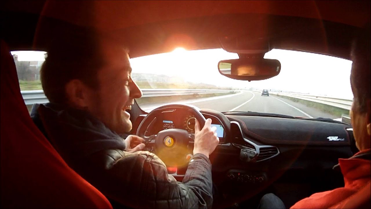 Ferrari 458 Speciale Test drive Maranello