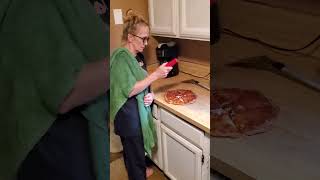 Homemade dough, sauce, Killer Pepperoni Pizza! #cooking #animal #garden 🤘🏻
