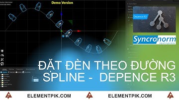 Đặt đèn theo đường dẫn trong Depence R3[ElementPik.com]