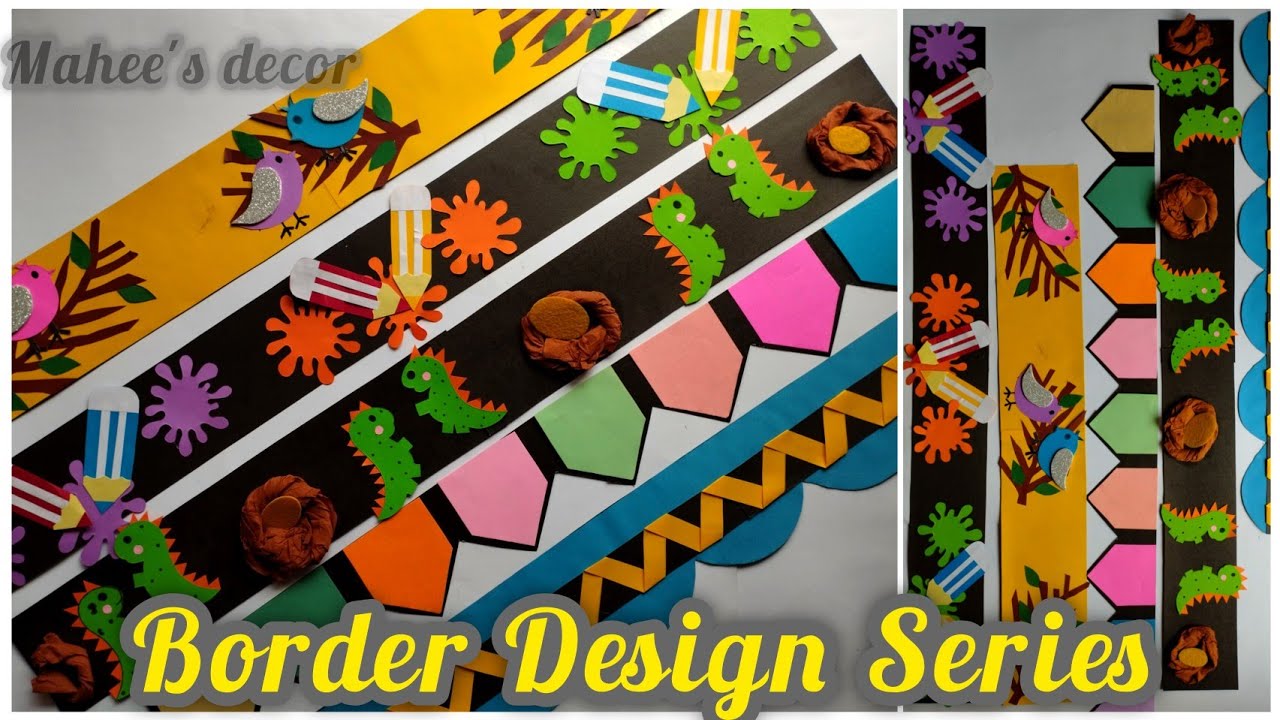 Display Board Border Design Bulletin Board Board Border Decoration