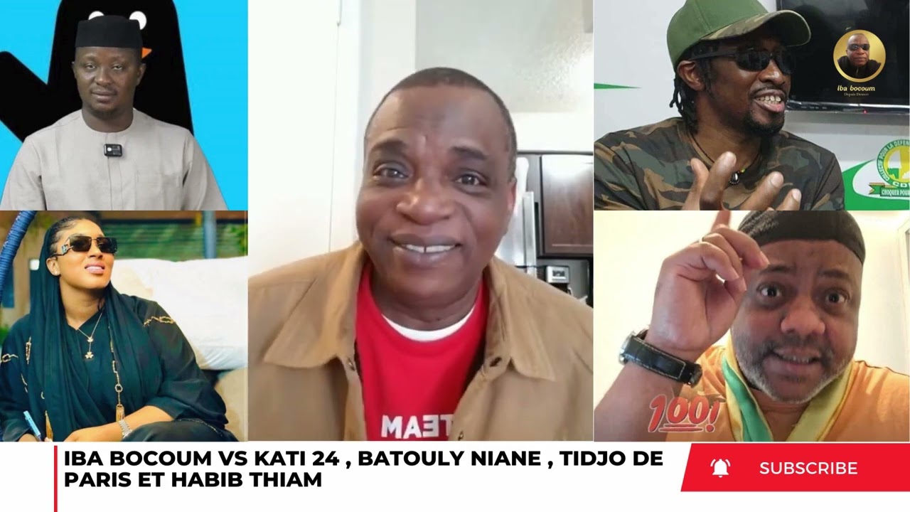 IBA BOCOUM VS KATI 24 , BATOULY NIANE , TIDJO DE PARIS ET HABIB THIAM