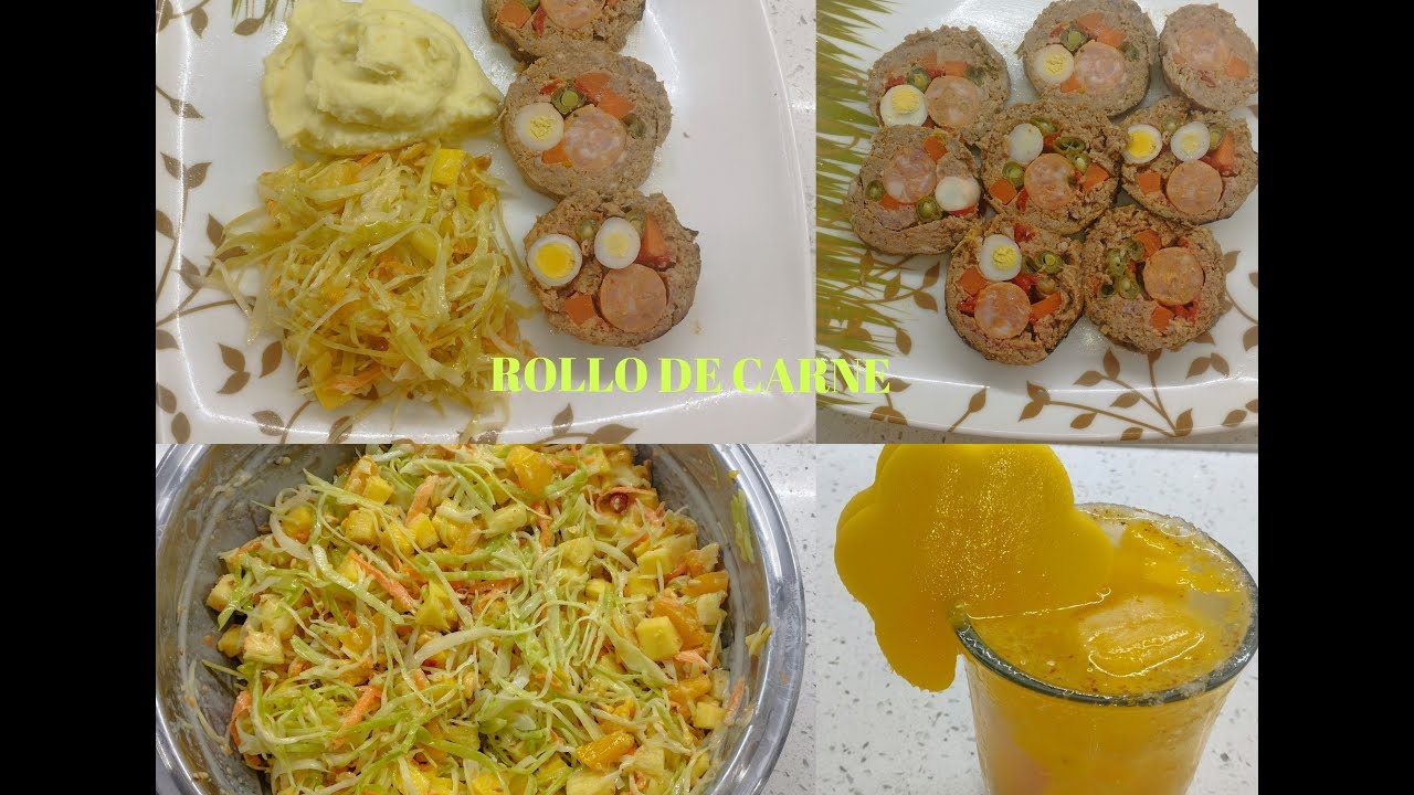 ROLLO DE CARNE SIN HORNO