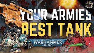 The BEST tank from EACH army