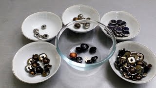 Sorting colorful buttons / Relaxing and ASMR