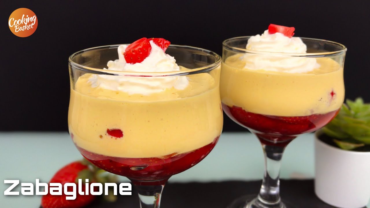 Delicious Italian Dessert Zabaglione Recipe Without Alcohol YouTube