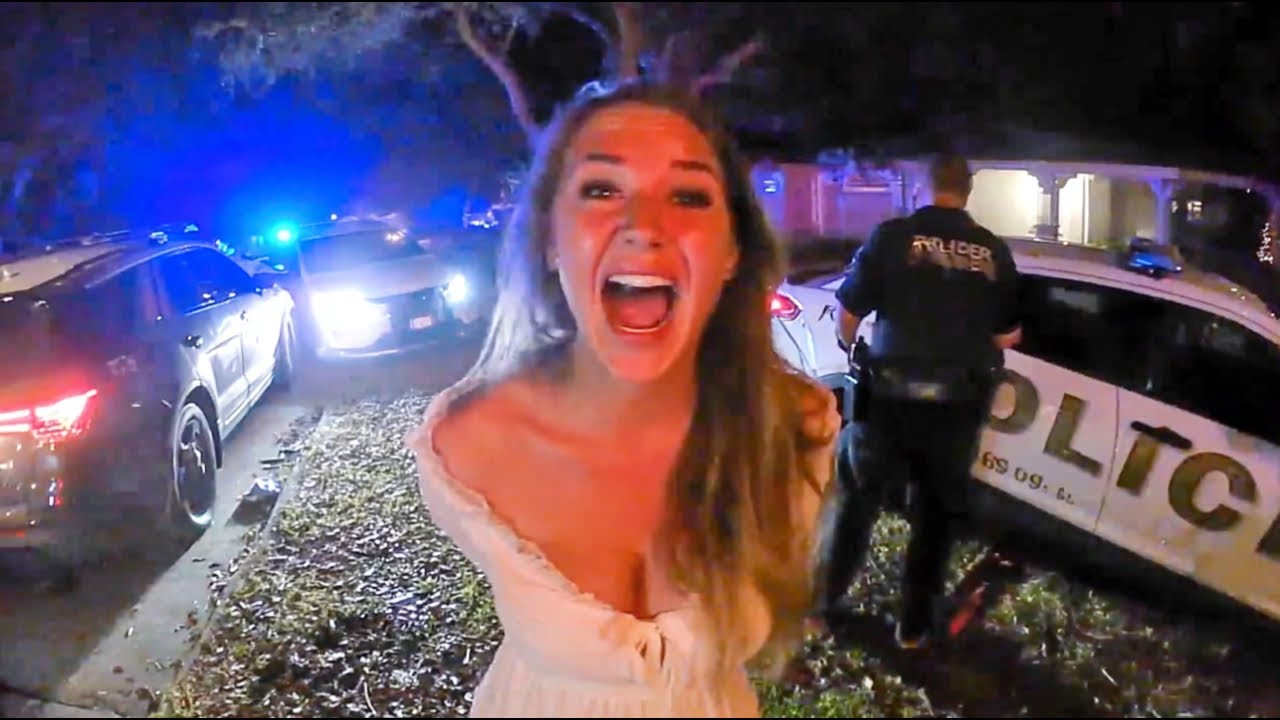 Karen Acts So Crazy the Cops Can’t Keep It Together | Karens Losing It ...