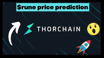 $rune price prediction update! Why thorchain can be the best altcoin for next bullrun! #crypto