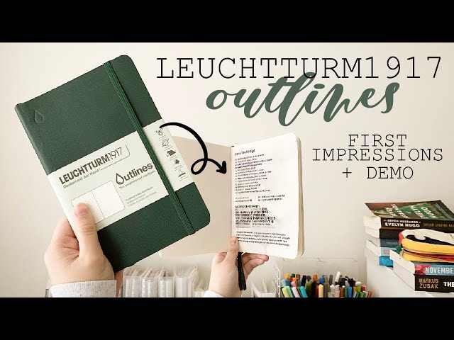 Review: Leuchtturm 1917 Whitelines Link notebook - Scrively
